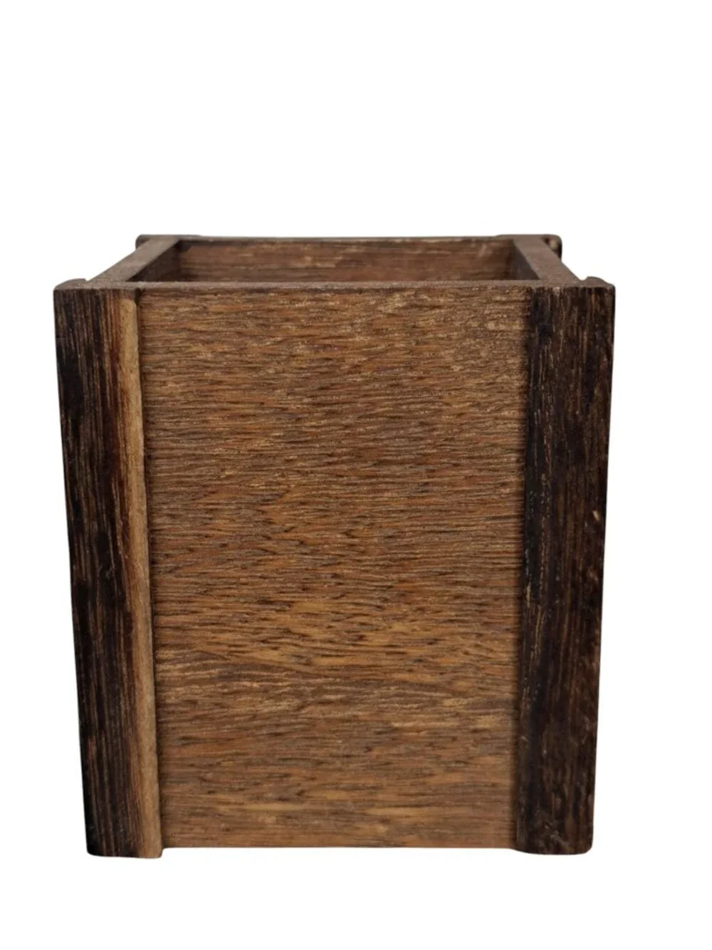 Rae Dunn PEN Holder, Wood Rustic Organizer PENS, Office Desk